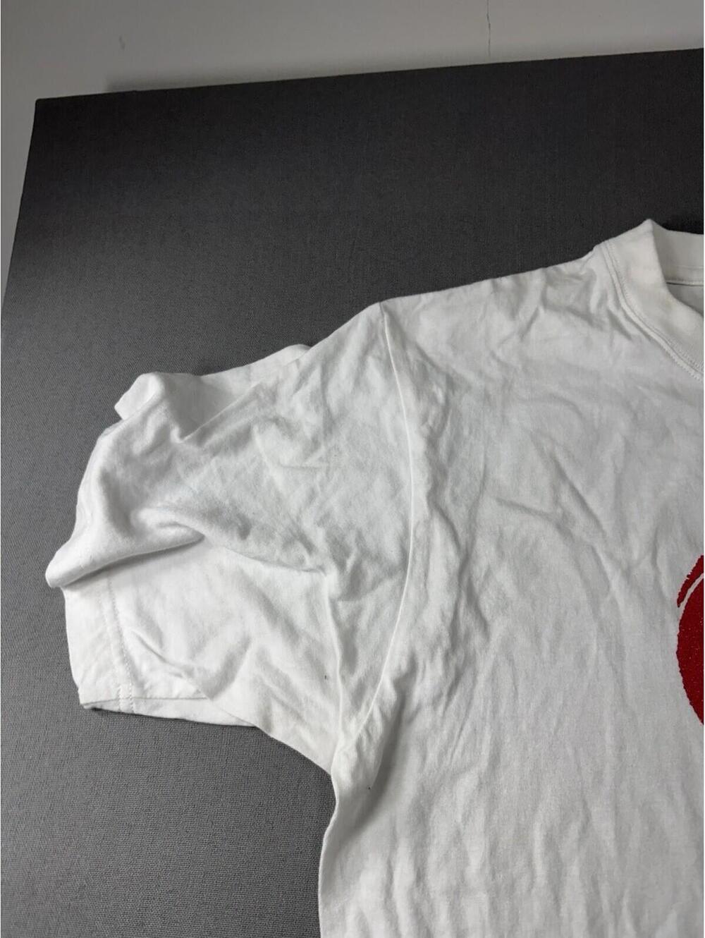 2008 Beijing Olympics Torch Relay T Shirt White Short Sleeve Adult Size L - Picture 2 of 15